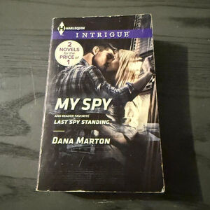 Harlequin Intrigue My Spy & Last Spy Standing Paperback Book by DANA MARTON